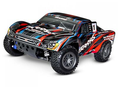 Slash 4x4 1/10 RTR TQ BL-2s (ohne Akku und Lader) rot