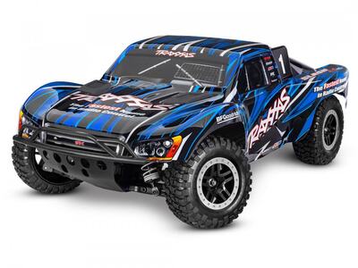Slash 4x4 VXL Clipless RTR TQi TSM EHD Blau ohne Akku/Lader