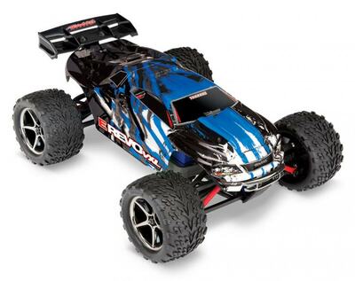 E-Revo VXL 1/16 4x4 Brushless RTR TQi TSM blau - (USB mit Akku und Lader)