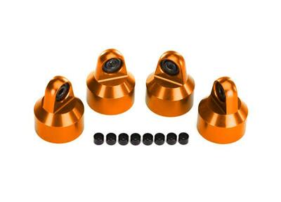 Dämpfer-Kappen, Alu orange (für GTX #7761,7861) (4 Stück)