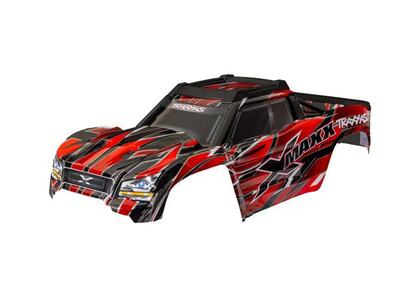 Karosserie, X-Maxx, rot lackiert