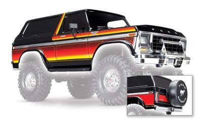 Karosserie, Ford Bronco schwarz (lackiert inkl. Anbauteile)