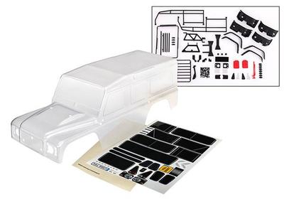 Karosserie, Land Rover Defender, transparent komplett (TRX4)