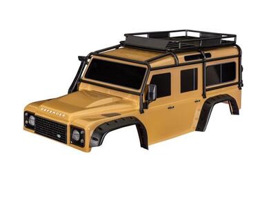 Karosserie, Land Rover Defender Clipless komplett sand