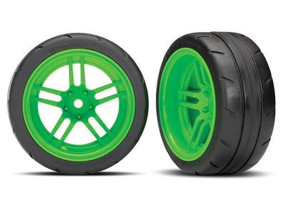 Komplettrad, 1,9", Response / Split-Spoke grün hinten (Ford GT) (2 Stück)