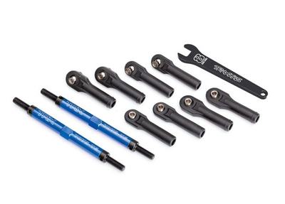 Vorspur-Stangen E-Revo VXL Alu blau eloxiert mit Kugelpfanne