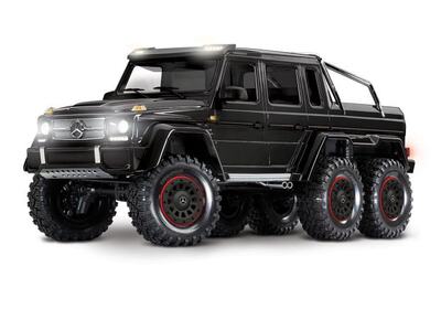 TRX-6 Mercedes-Benz G63 AMG 6X6 TQi RTR Electric Trail Truck Clipless (schwarz) (ohne Akku/Lader)