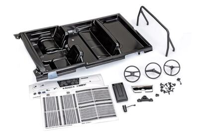 Interior TRX-4 Chevy Blazer 1969-72 schwarz