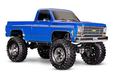 TRX-4 Chevrolet K10 High Trail Crawler blue (ohne Akku/Lader)