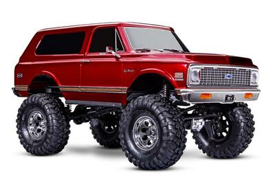 TRX-4 1972 Blazer High Trail Crawler rot (RTR ohne Akku/Lader)