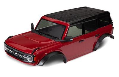Karosserie, Ford Bronco 2021 Rot (benötigt noch TRX8080X Kotflügel)