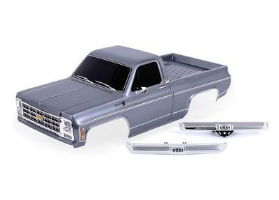 Karosserie, Chevrolet K10 (1979) komplett silber