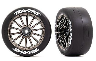 Komplettrad, 2,0", Touring Slicks vorn (4-Tec 3.0) (2 Stück)