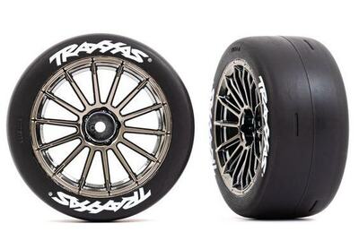 Komplettrad, 2,0", Touring Slicks hinten (4-Tec 3.0) (2 Stück)