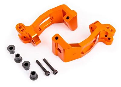 Caster Blocks (C-Hub) Alu orange L+R Sledge