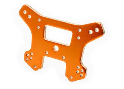Dämpferbrücke vorn Alu orange Sledge