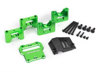 Halter Alu grün Center Diff Sledge