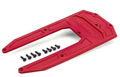 Schutzplatte für Chassis Sledge rot