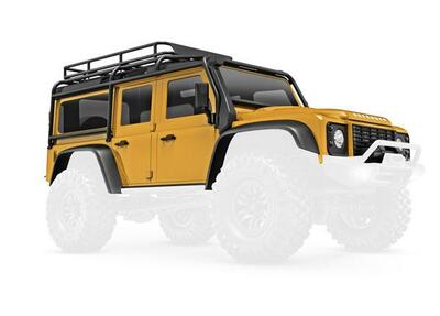 Karosserie, TRX-4M Land Rover Defender Tan komplett