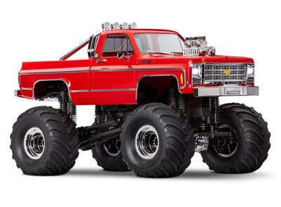 TRX-4MT Chevrolet K-10 Monster Truck RTR rot