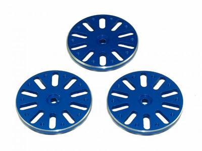 Push-Pull Servo-Scheiben (T-Rex 600/700) - Hitec - Blau