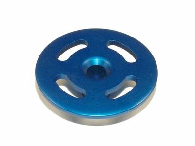 Alu Bremsteller (T-Rex 550 / 600 / 700 - BLAU -