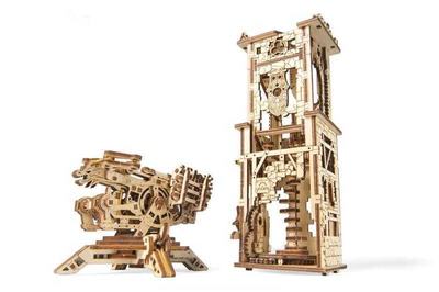 3D Holz Puzzle Bausatz Turmbalista