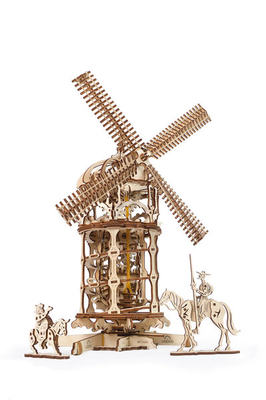3D Holz Puzzle Bausatz Windmühle