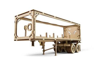 3D Holz Puzzle Bausatz Trailer für LKW Heavy Boy
