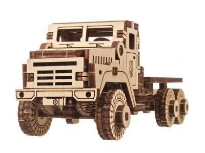 3D Holz Puzzle Bausatz Der Militärtruck