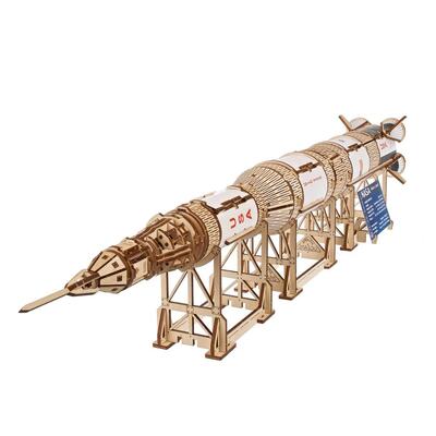 3D Holz Puzzle Bausatz NASA Saturn V
