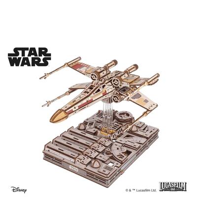 3D Holz Puzzle Bausatz Luke Skywalker`s X-Wing Starfighter