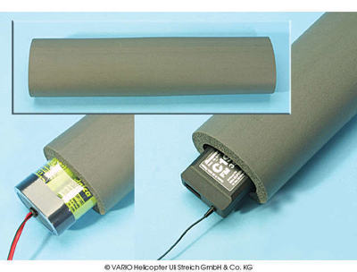 Schaumgummiröhre 250 mm - 755/26