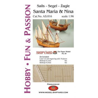 Segel für Santa Maria i Nina