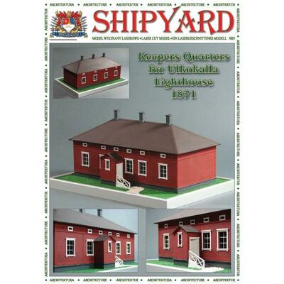 Keepers Quarters for Ulkokalla scale 1:87 (H0)