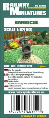 Grill scale 1:87 (H0)