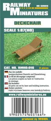 Liegestuhlscale 1:87 (H0)
