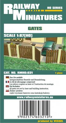 Gartentor 1:87 (H0)