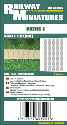 Wegplatten I scale 1:87 (H0)