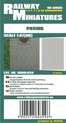 Pflasterung scale 1:87 (H0)