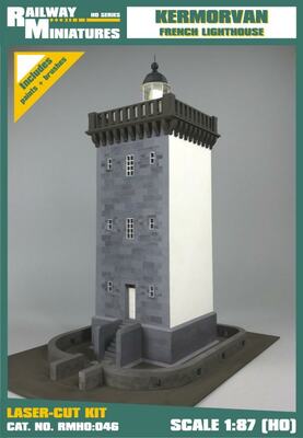 Leuchtturm Kermorvan 1:87 (H0)