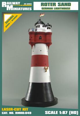 Leuchtturm Roter Sand 1:87 (H0)