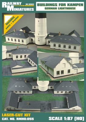 Gebäude zum Leuchtturm Kampen 1:87 (H0)