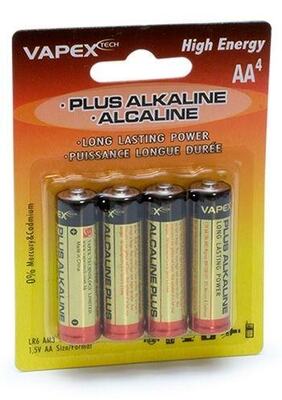 Plus Alkaline Batterien AA (4 Stück)