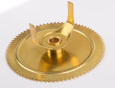 Zahnrad mit Mitnehmer Messing für D366/396/406/409/496/499