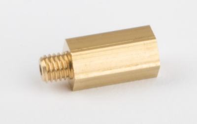 Zwischenstück Messing M5-M5 für D456