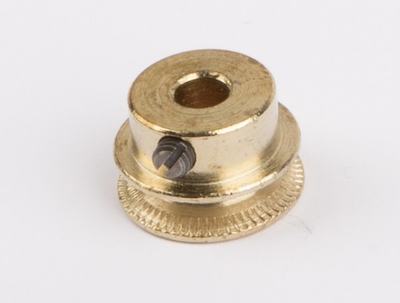Schnurlaufrolle messing blank Ø 14mm für D376/396/415/430/496/M85