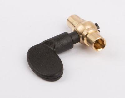 Absperrhahn mit Kunststoffhebel für D305/320/456