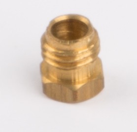 Überwurfmutter für Dampfrohrbefestigung Messing, M6x0,75mm