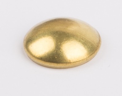 Befestigungskappe für 5mm Achse, Messing